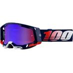 100% Racecraft 2 Republic Crossbril Rood Blauw Spiegel -20%, Verzenden, Nieuw met kaartje, Motorcrosskleding