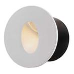 LED trapverlichting - wandlamp inbouw rond | Wit | Ø60mm, Huis en Inrichting, Ophalen of Verzenden, Nieuw, Modern
