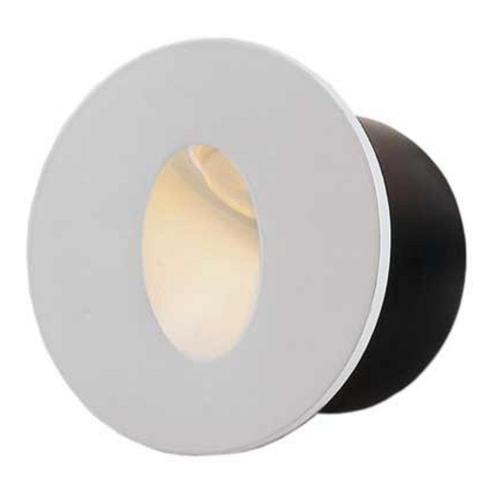 LED trapverlichting - wandlamp inbouw rond | Wit | Ø60mm, Huis en Inrichting, Lampen | Overige, Nieuw, Ophalen of Verzenden