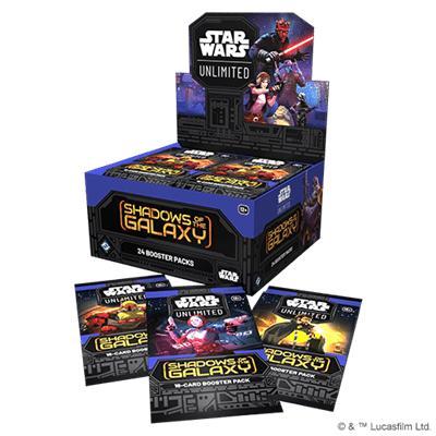 Star Wars Unlimited Shadows Of The Galaxy Booster Box, Verzamelen, Star Wars, Nieuw, Verzenden