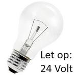 SL Gloeilamp Laagvolt E27 24V 40W Helder A60, Ophalen of Verzenden, Nieuw
