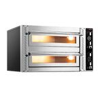 GGM Gastro | Elektrische pizzaoven - 4+4x 30cm - Handmatig |, Tuin en Terras, Pizzaovens, Verzenden, Nieuw, GGM Gastro