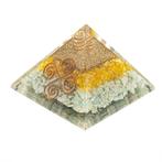 Orgonite Piramide Citrien/ Amazoniet - Vastu - (75 mm), Verzamelen, Verzenden
