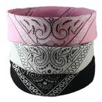 Fako Fashion® - 3-Pack Paisley Bandana - Boeren Zakdoek -, Verzenden, Nieuw