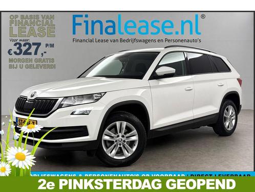 Škoda Kodiaq 1.4 TSI ACT 150PK AUT LED Trekh Carplay €327pm, Auto's, Skoda, Lease, Automaat, SUV of Terreinwagen, Benzine, Wit