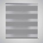 Duo rolgordijn 80x150 Grijs - Retourdeal - Perfecte staat!, Huis en Inrichting, Stoffering | Gordijnen en Lamellen, 100 tot 150 cm
