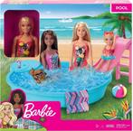 Barbie Zwembad met Pop, Kinderen en Baby's, Speelgoed | Poppen, Ophalen of Verzenden, Nieuw