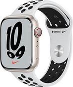 Apple Watch Nike Series 7 41 mm kast van poolster aluminium, Zo goed als nieuw, Verzenden