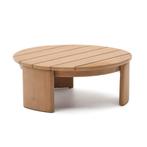 *WOONWINKEL* Kave Home Xoriguer Tuin Salontafel Massief Hout, Tuin en Terras, Tuinsets en Loungesets, Verzenden, Nieuw