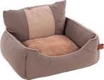 Flamingo Hondenmand - Kenzie -  60 x 50 x 33 cm - Taupe, Verzenden, Nieuw