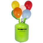 Helium Tank met 200 Ballonnen en Lint