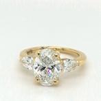 Zonder Minimumprijs - Ring - 18 karaat Geel goud - 3.80ct., Sieraden, Tassen en Uiterlijk, Ringen, Nieuw