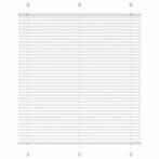 vidaXL Plissé rolgordijn 120x100cm stofbreedte 119,4cm, Verzenden, Nieuw, Wit