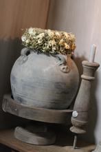 Krans droogbloemen beige Joy 25 cm, Huis en Inrichting, Woonaccessoires | Kransen, Ophalen of Verzenden, Nieuw