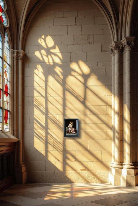 Albrecht Dürer (1471–1528), Follower - Man van Smarten - NO, Antiek en Kunst, Kunst | Schilderijen | Klassiek