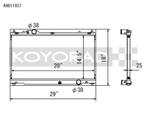 Koyo 06-13 Lexus IS250/IS350 2.5L/3.5L (6MT/AT) Radiator -, Ophalen of Verzenden, Nieuw