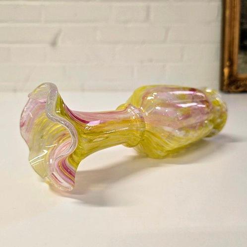 Antique Glass-Art - Vaas - Glas, Antiek en Kunst, Antiek | Glas en Kristal