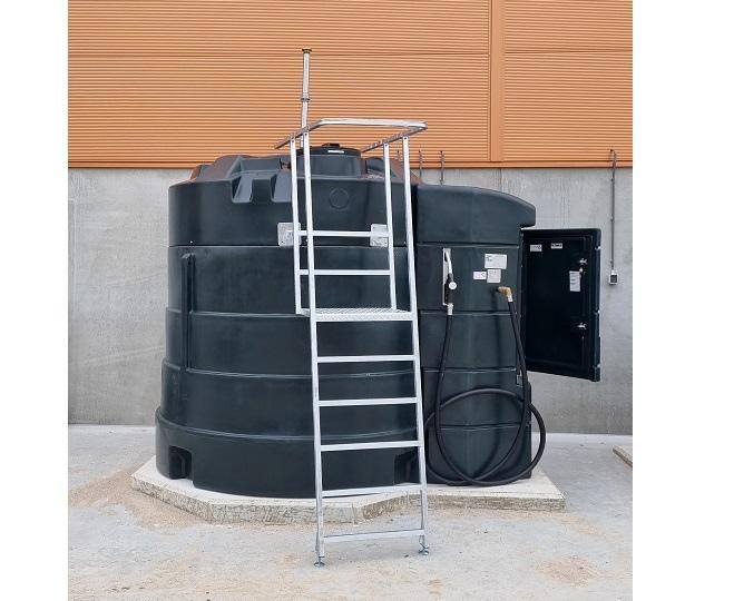 Dieseltank kunststof Kingspan FM5000 Luxe pro, Zakelijke goederen, Machines en Bouw | Pompen en Compressoren, Verzenden
