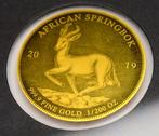 Tsjaad. 5000 Francs 2019 Krugerrand Springbok - 1/200oz