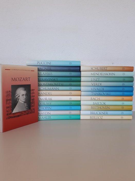 Gottmer - Componistenreeks (Complete Set - 24 delen) - 1986, Antiek en Kunst, Antiek | Boeken en Bijbels