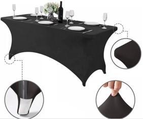 MaxxGarden Beschermhoes voor vouwtafel 180cm - Zwart - 2..., Tuin en Terras, Tuintafels, Nieuw, Verzenden