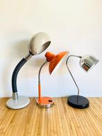 Bureaulamp (3) - Chroom, Metaal, Plastic, Antiek en Kunst