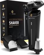 Tweedekans | Wellshave 4 in 1 Scheerapparaat Mannen - Met, Ophalen of Verzenden, Zo goed als nieuw, Zwart