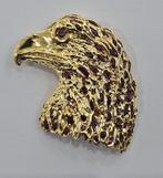 Hanger - 18 karaat Geel goud - 0.60ct. tw. Robijn - Robijn -, Sieraden, Tassen en Uiterlijk, Antieke sieraden