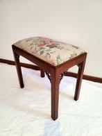 Kruk - Piano kruk of voetsteun - Hout, Textiel -