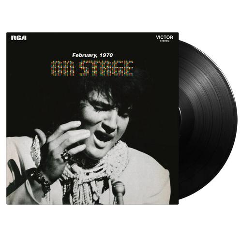 Elvis Presley - On Stage - Black Vinyl, Cd's en Dvd's, Vinyl | Rock, Nieuw in verpakking, 12 inch