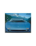 1996 DE TOMASO GUARA BROCHURE, Nieuw, Author