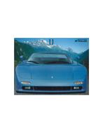 1996 DE TOMASO GUARA BROCHURE, Boeken, Auto's | Folders en Tijdschriften, Nieuw, Author