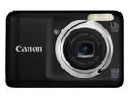 Canon PowerShot A800 Digitale Compact Camera - Zwart, Verzenden, Zo goed als nieuw