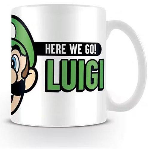 Beker Luigi - Here we go - Mario Game - 325ml NIEUW, Huis en Inrichting, Keuken | Servies, Nieuw, Ophalen of Verzenden