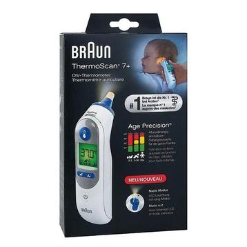 Braun Thermoscan 7+ IRT6525 Oorthermometer met nachtmodus beschikbaar voor biedingen