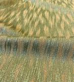 Prestigieuze gobelinstof met groene en gouden /