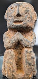 etnisch standbeeld met namasté gebaar - Beeld - Nepal, Antiek en Kunst, Kunst | Niet-Westerse kunst