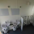 Sanitair Unit! Met 2 toiletten, 2 urinoirs en 2 wasbakken, Doe-het-zelf en Verbouw, Bouwketen en Schaftketen, Ophalen, Nieuw