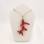 Koraal - Zilver - Oorbellen - Artigianato Italiano