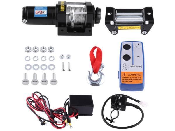 Veiling - Lier Elektrisch 4000 lbs / 1814 kg 12 volt, Doe-het-zelf en Verbouw, Lieren en Takels, Nieuw