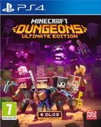 Minecraft Dungeons-Ultimate Edition (PlayStation 4) NIEUW, Spelcomputers en Games, Ophalen of Verzenden, Nieuw