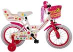 Volare Ashley Kinderfiets - Meisjes - 14 inch - Wit - 95% af, Fietsen en Brommers, Fietsen | Kinderfietsjes, Ophalen of Verzenden