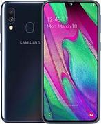 Samsung Galaxy A40 Dual SIM 64GB zwart, Telecommunicatie, Mobiele telefoons | Samsung, Gebruikt, Verzenden, Zwart, 3 tot 6 megapixel