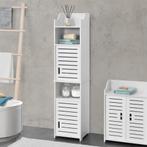 Badkamerkast Mora kolomkast HKC 135x32x32 cm wit, Verzenden, Nieuw