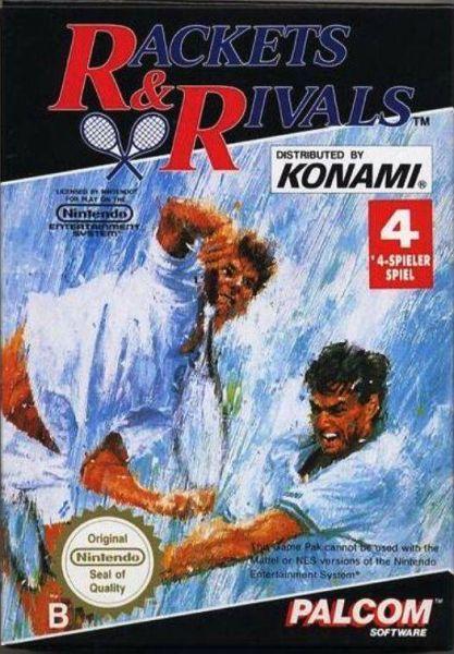 Rackets & Rivals-Duits (NES) Gebruikt, Spelcomputers en Games, Games | Nintendo NES, Zo goed als nieuw, Ophalen of Verzenden