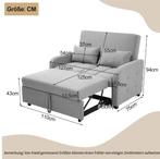 Multifunctionele Opklapbare Slaapbank 180×127 cm voor Kleine, Verzenden, Nieuw