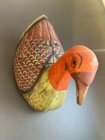 Doos - Hout - Houten eend, Antiek en Kunst