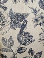 300x280 cm! Stof “Giardino in Blu”. Exclusieve Boheemse stof