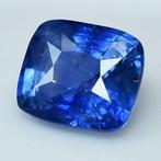 Blauw Saffier - 7.49 ct - Lotus Gemology - Korenbloemblauw, Nieuw