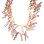 Vintage parel collier met gouden sluiting 14 krt, Ophalen of Verzenden, Nieuw
